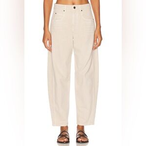 ISABEL MARANT Oriane Curved Leg Ecru